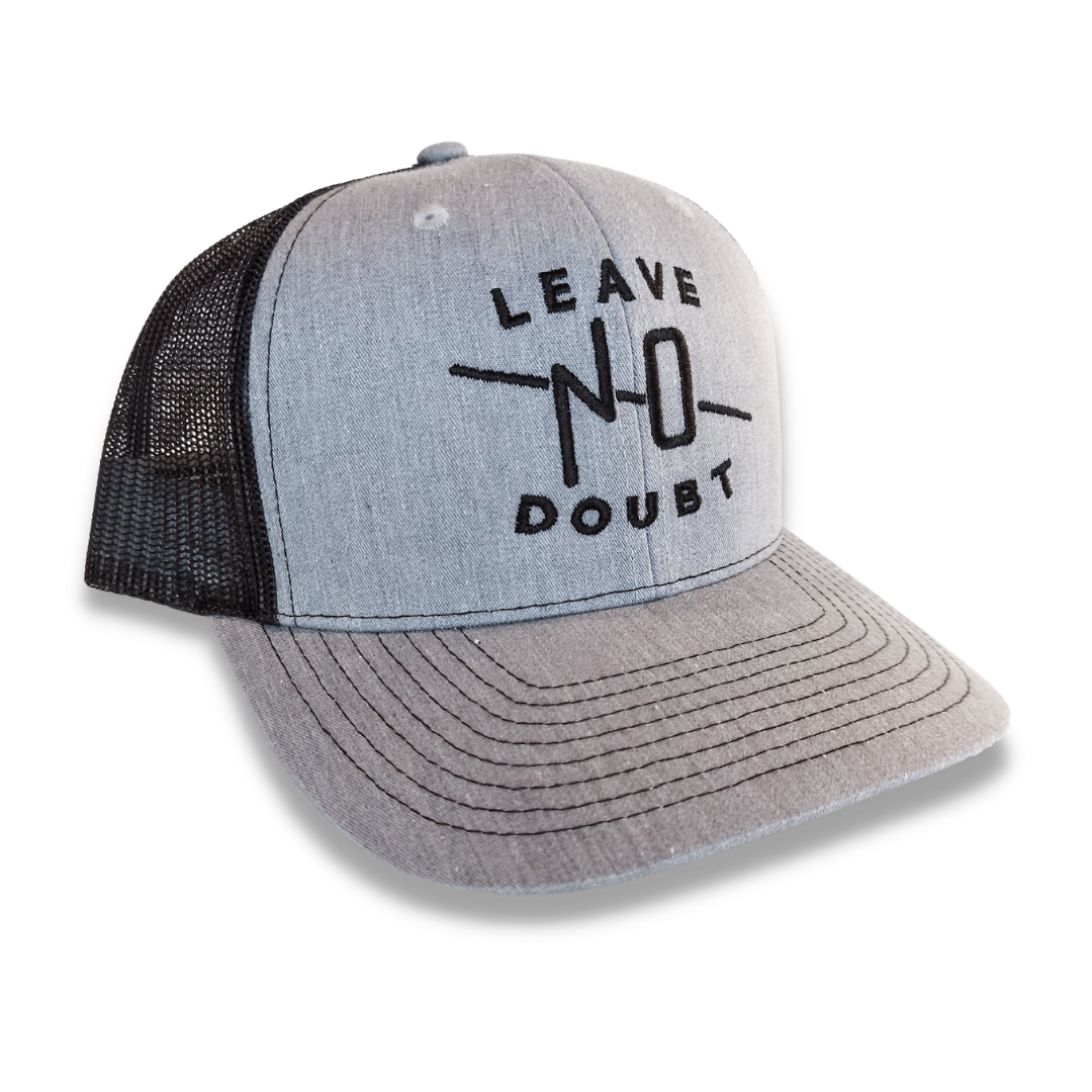 O.G. Trucker- Heather Grey/Black