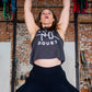 Gray Crop Tank