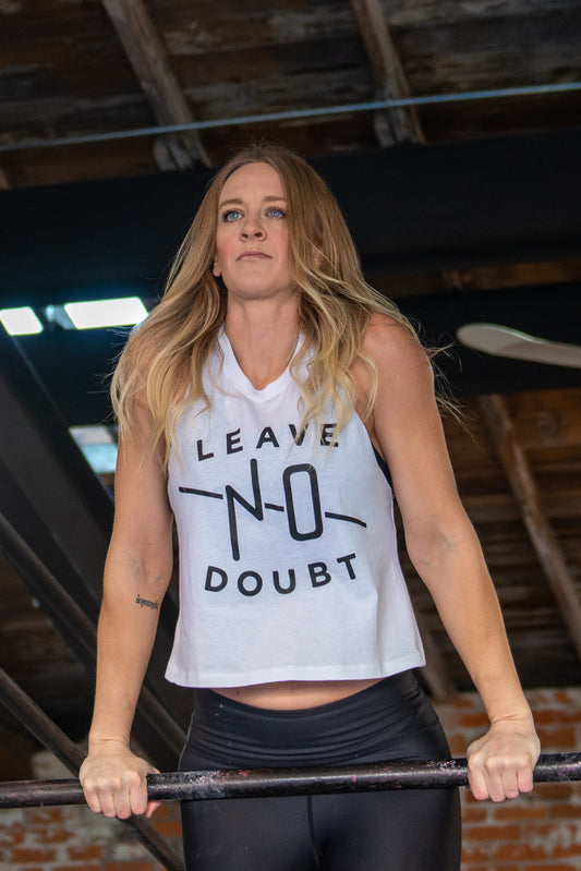 White Crop Tank