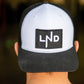 LND Trucker - Black/White