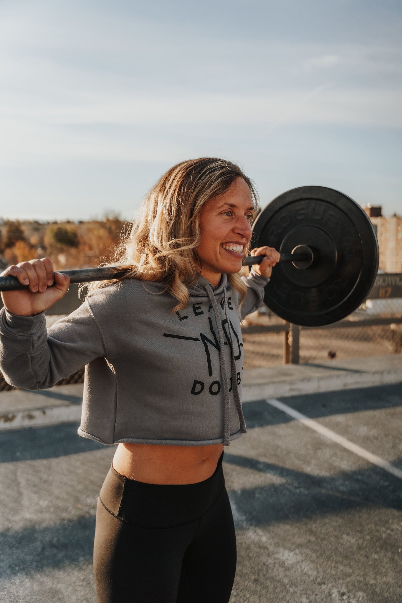 Women's Crop Hoodie