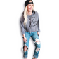 Women's Crop Hoodie